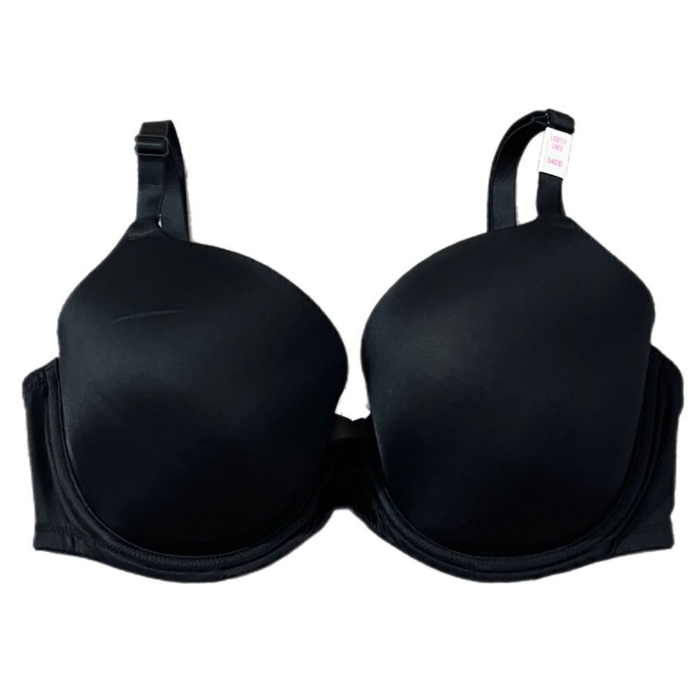 Victoria’s Secret Pink Wear Everywhere Lightly Lined black bra 34DD